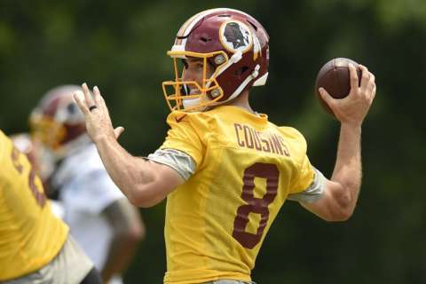 Cousins bet on system, feels good heading into camp