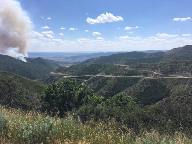 It's prime time for wildfires in the Rocky Mountains. (Courtesy Rio Blanco County Sheriff's Office)