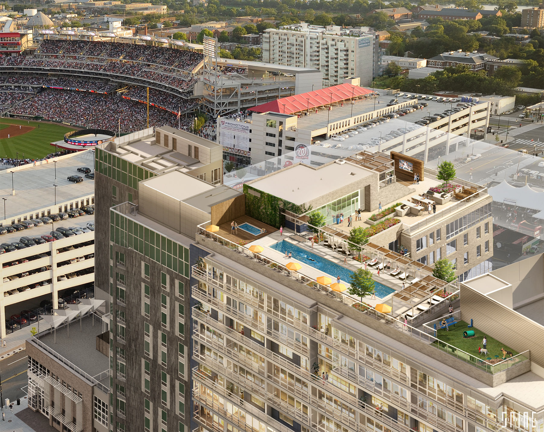 Navy Yard apartment gives residents free rooftop produce garden | WTOP