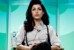 BEVERLY HILLS, CA - JULY 20:  Host Stevie Ryan speaks for the television show "CW Now" during the CW portion of the Television Critics Association Press Tour at the Beverly Hilton Hotel on July 20, 2007 in Beverly Hills, California.  (Photo by Kevin Winter/Getty Images)