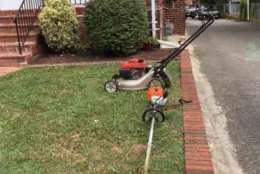 Some D.C. juvenile offenders will spend a lot of time this summer mowing lawns of senior citizens, and they are not complaining. (WTOP/Jenny Glick) 