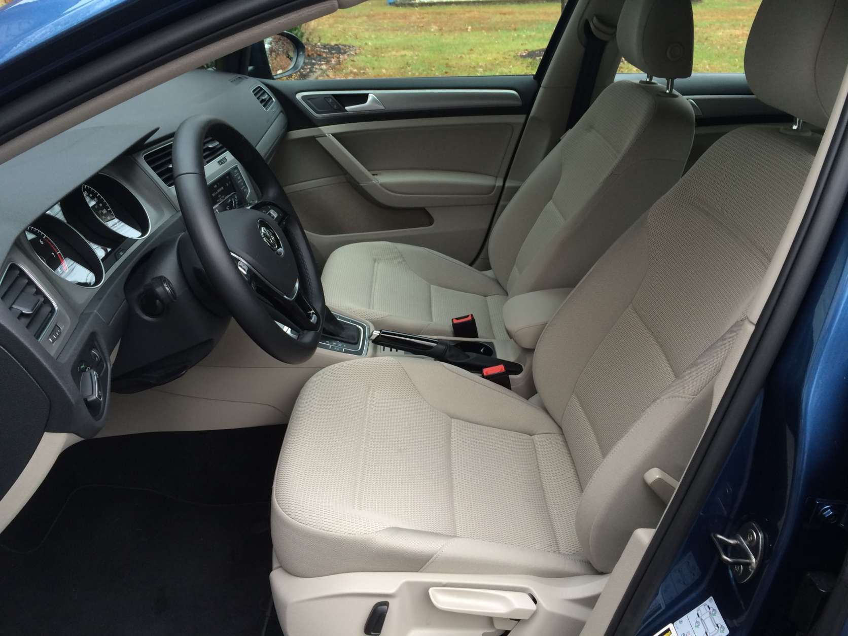 The big interior space in the Volkswagen Golf SportWagen is a big plus especially in a smaller package. (WTOP/Mike Parris)