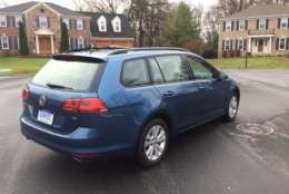 The SportWagen is a buttoned down driving machine. (WTOP/Mike Parris)
