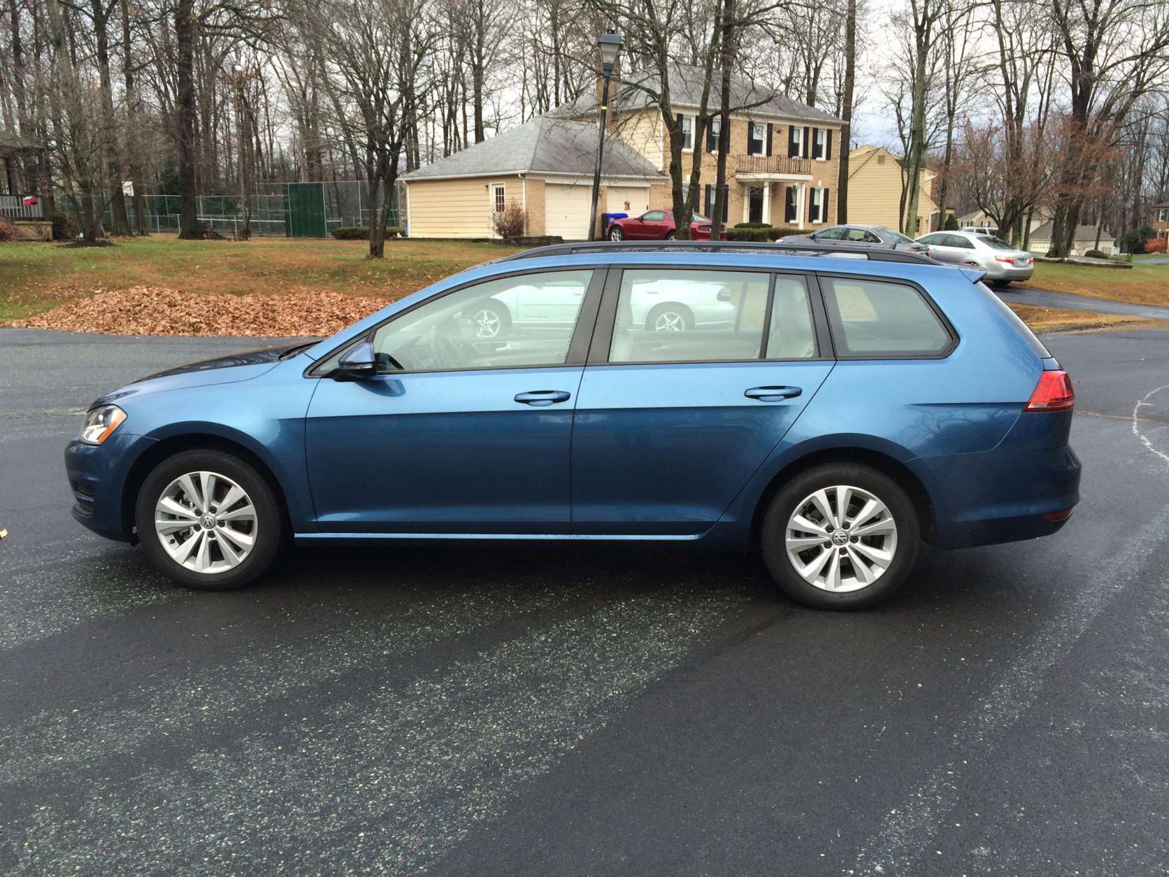 Some larger wheels might also help with curb appeal as the 16-inch wheels look a little small. (WTOP/Mike Parris)