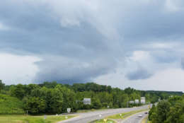 Storm clouds over Warrenton, Virginia. (Courtesy Eduardo Villavicenicio)