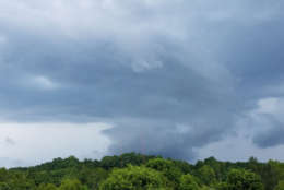 Storm clouds over Warrenton, Virginia. (Courtesy Eduardo Villavicenicio)