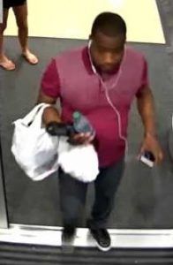  Montgomery County detectives are seeking a suspect they believe stole purses of female employees from nine area schools and day care centers in May and June. (Courtesy Montgomery County Police Department)