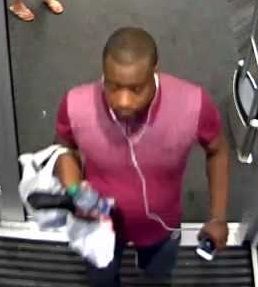 Montgomery County detectives are seeking a suspect they believe stole purses of female employees from nine area schools and day care centers in May and June. (Courtesy Montgomery County Police Department)