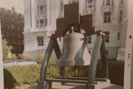 The Liberty Bell replica was in place at least up until April 2, 1979, according to press reports; it was declared missing July 30, 1981. (Courtesy D.C. Council)