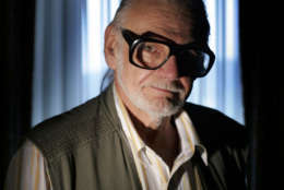 Zombie-movie master George Romero, director of "Night of the Living Dead," "Dawn of the Dead," Day of the Dead," and his latest film "Land of the Dead," poses for portrait June 16, 2005, in Beverly Hills, Calif. (AP Photo/Chris Carlson)