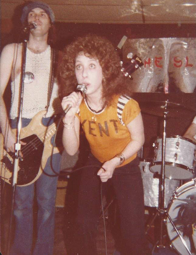 Howard Wuelfing and Martha Hull were early members of Slickee Boys. When D.C.'s punk scene began Wuelfing published DesCenes fanzine, and worked at Yesterday and Today records. (Courtesy Skip Groff)