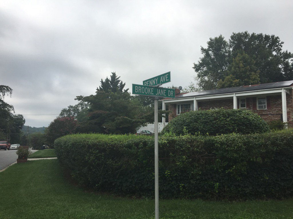 The home where the bodies of three children were found sits at the corner of Brooke Jane Drive and Penny Ave in what neighbors described as a usually quiet suburban subdivision. (Courtesy Prince George's County police)