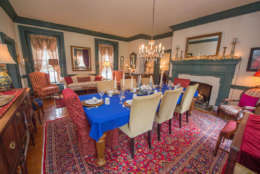 Chanceford Hall, built in 1793, has ties to the War of 1812 and recently underwent an extensive renovation. The six-bedroom bed-and-breakfast has 10 fireplaces, a parlor and solarium. (Courtesy Ashley Holloway/AD Photography &amp; Design)