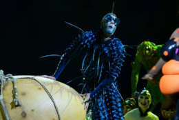 Swiss artist Jan Dutler performs as "The Foreigner" in Cirque du Soleil's "OVO." Courtesy Shannon Finney/shannonfinneyphotography.com)
