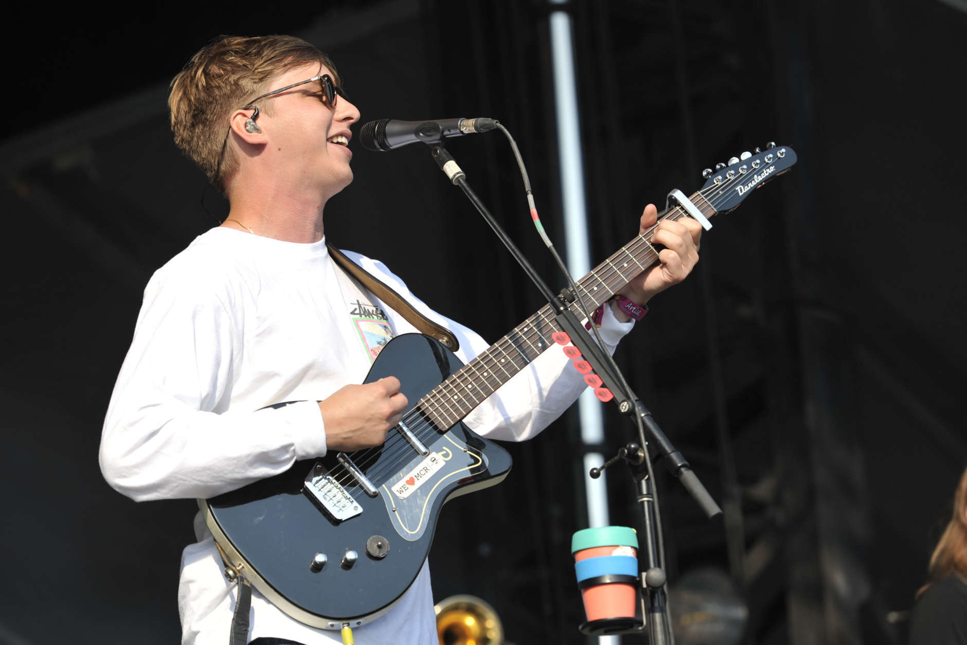 George Ezra performs on day one at Lollapalooza in Grant Park on Thursday, Aug 3, 2017 in Chicago. (Photo by Rob Grabowski/Invision/AP)