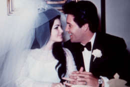 ELVIS PRESLEY WEDDING:  ... to Priscilla Beaulieu, in Las Vegas, Nevada, on May 01, 1967. (AP-Photo)