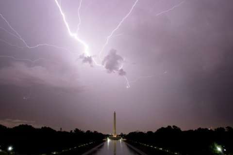 After setting a top 10 rainfall record in July, DC’s soggy summer continues