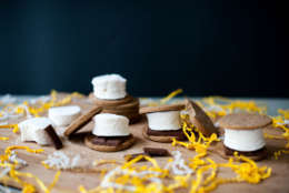 Want to make them yourself? Pick up a s'mores kit at Rare Sweets in City Center. The kit ($20, feeds six people) is filled with house-made marshmallows, house-made graham crackers and a bar of chocolate. (Courtesy Rachel Lyn Photography/Rare Sweets) 