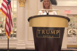Alice Butler-Short at Birthday Celebration for President Trump - "Tea For Trump" organized and hosted by Virginia Women For Trump June 25, 2017 with 530 attendees, all women except for about a dozen men. (WTOP/Michelle Basch)