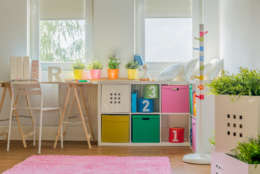 Picture of colorful decoration in kids room