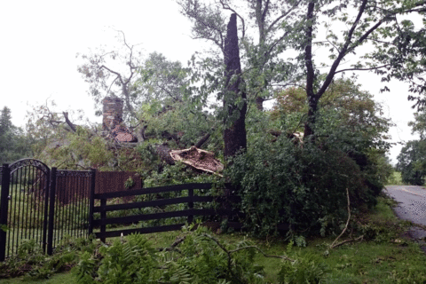 Fauquier, Prince William counties cleanup after confirmed tornado