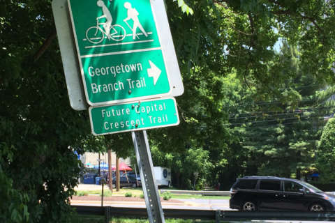 Popular Md. jogging trail closes as Purple Line construction begins