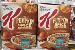 Special K pumpkin spice crunch cereal. (WTOP/Jack Moore)