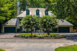 The Georgian Colonial mansion in the Burning Tree area of Bethesda boasts a host of luxury amenities fit for a famous author and Oscar winner. (Courtesy Homevisit)