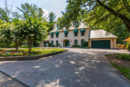 The Georgian Colonial mansion in the Burning Tree area of Bethesda boasts a host of luxury amenities fit for a famous author and Oscar winner. (Courtesy Homevisit)