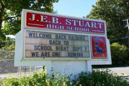 On Saturday, Sept. 9, residents weighed in on what they want the school to be renamed. (WTOP/Kathy Stewart)