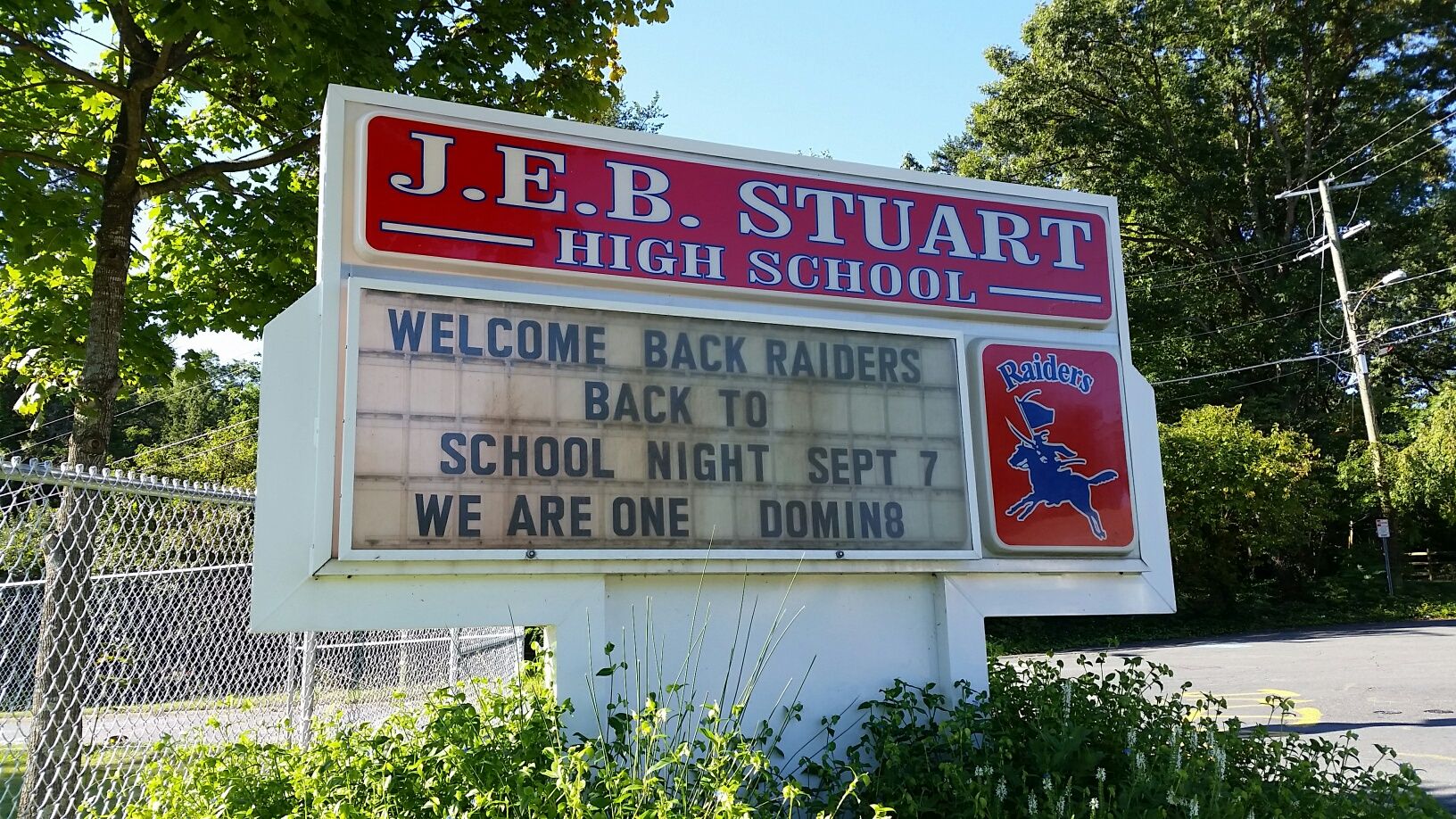 On Saturday, Sept. 9, residents weighed in on what they want the school to be renamed. (WTOP/Kathy Stewart)