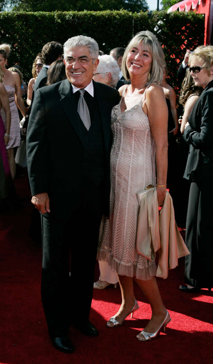 Frank Vincent and wife Kathleen arrive for the 59th Primetime Emmy Awards Sunday, Sept. 16, 2007, at the Shrine Auditorium in Los Angeles. (AP Photo/Chris Carlson)