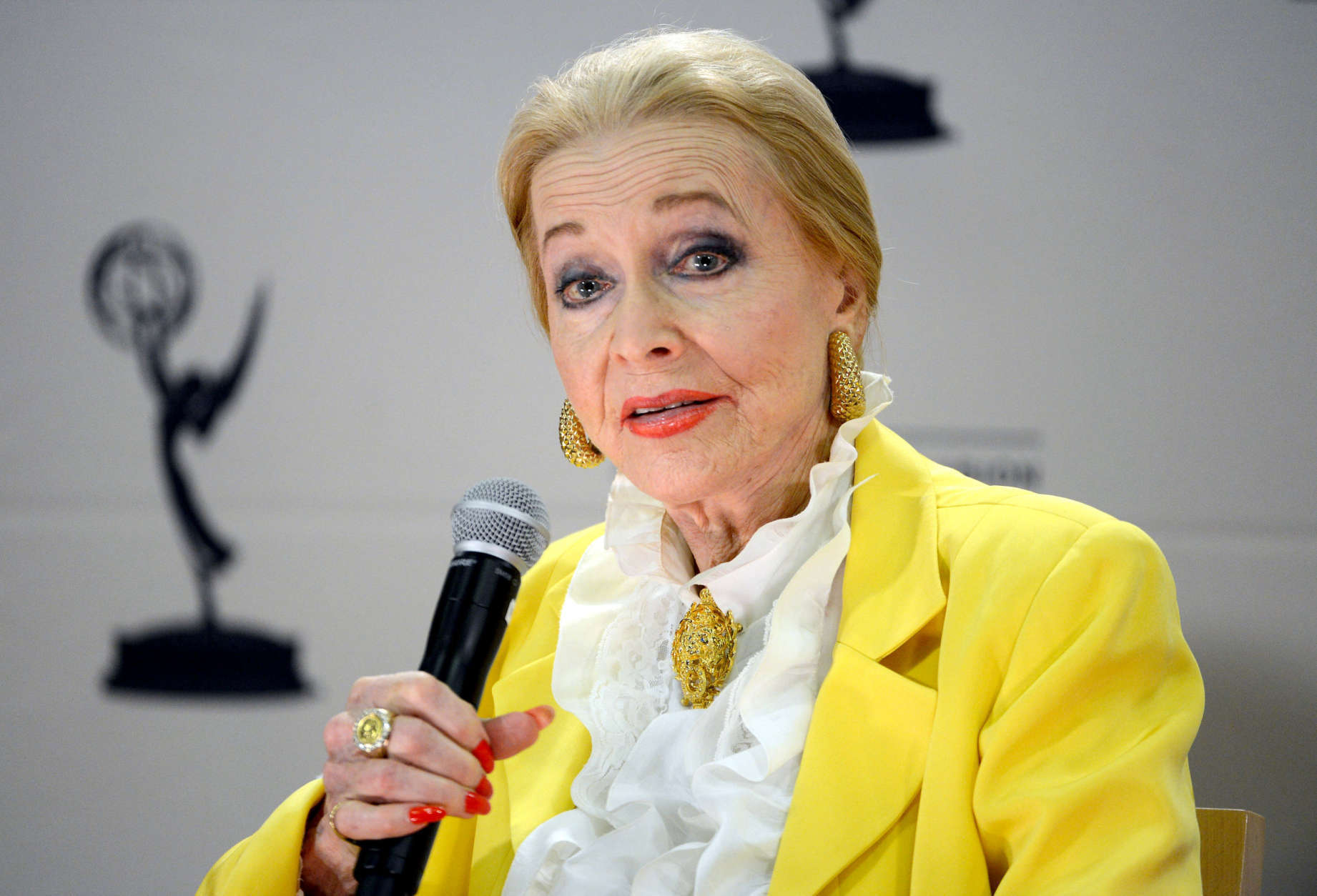 NORTH HOLLYWOOD, CA - JANUARY 31: Actor Anne Jeffreys participates in the Academy of Television Arts &amp; Sciences Presents "Retire From Showbiz? No Thanks!" panel at the Academy of Television Arts &amp; Sciences on January 31, 2013 in North Hollywood, California. (Photo by Phil McCarten/Invision for the Academy of Television Arts &amp; Sciences/AP Images)