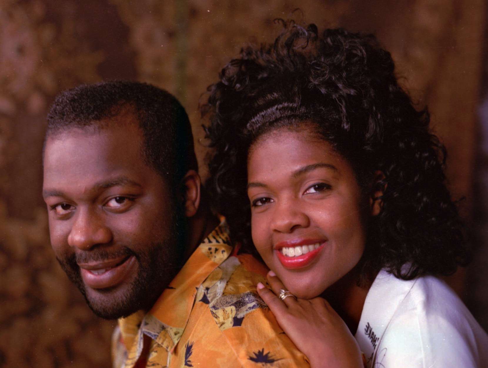 Bebe, left, and Cece Winans pose during an August 1991 interview in New York City. The Grammy-winning siblings emerged from a musical family a decade ago to achieve success as gospel singers. (AP photo/Dana Tynan)