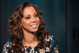Holly Robinson Peete participates in AOL's BUILD Speaker Series to discuss their new OWN docu-series For Peetes Sake at AOL Studios on Friday, March 18, 2016, in New York. (Photo by Charles Sykes/Invision/AP)