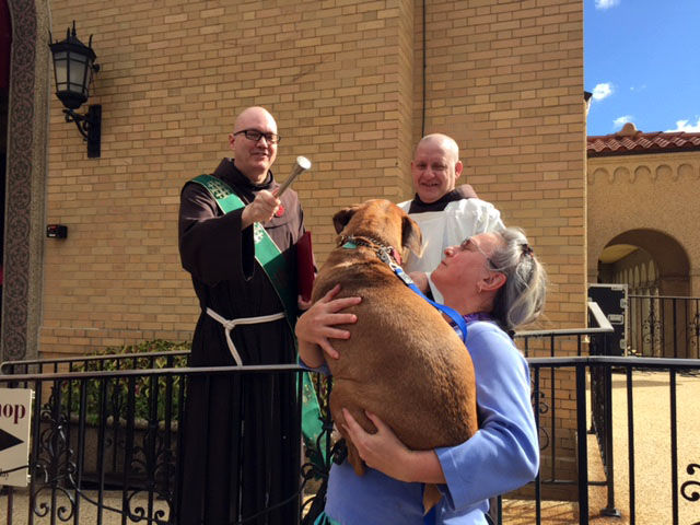 Franciscan Monastery of the Holy Land had a Blessing of the Animals on Saturday, Sept. 30, 2017 in D.C. (WTOP/Dennis Foley)