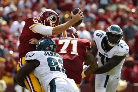 Not much goes right in ‘Skins Week 1 loss to Eagles