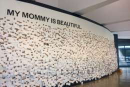 The Hirshhorn hosts the "My Mommy is Beautiful" exhibit. (WTOP/Jason Fraley) 