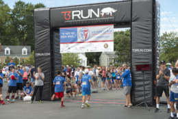 The 9/11 Heroes 5K run in Annapolis, Maryland, is among 50 Heroes Runs held in the US and abroad. (Courtesy Harrison Hart) 