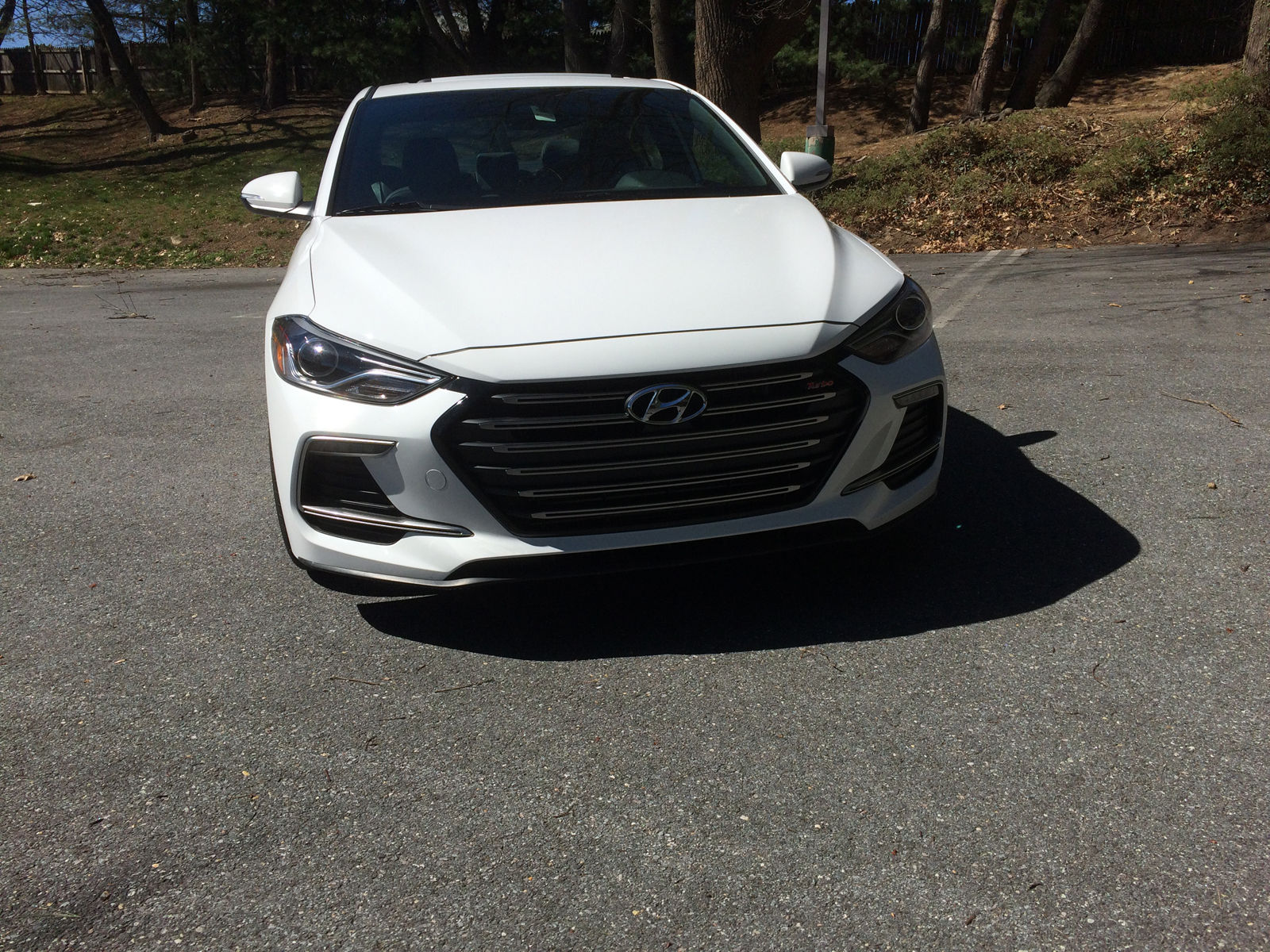 Hyundai is making a big name for itself by selling cars with many features buyers want at a seemingly reasonable price. The compact sports sedan is no exception. (WTOP/Mike Parris)