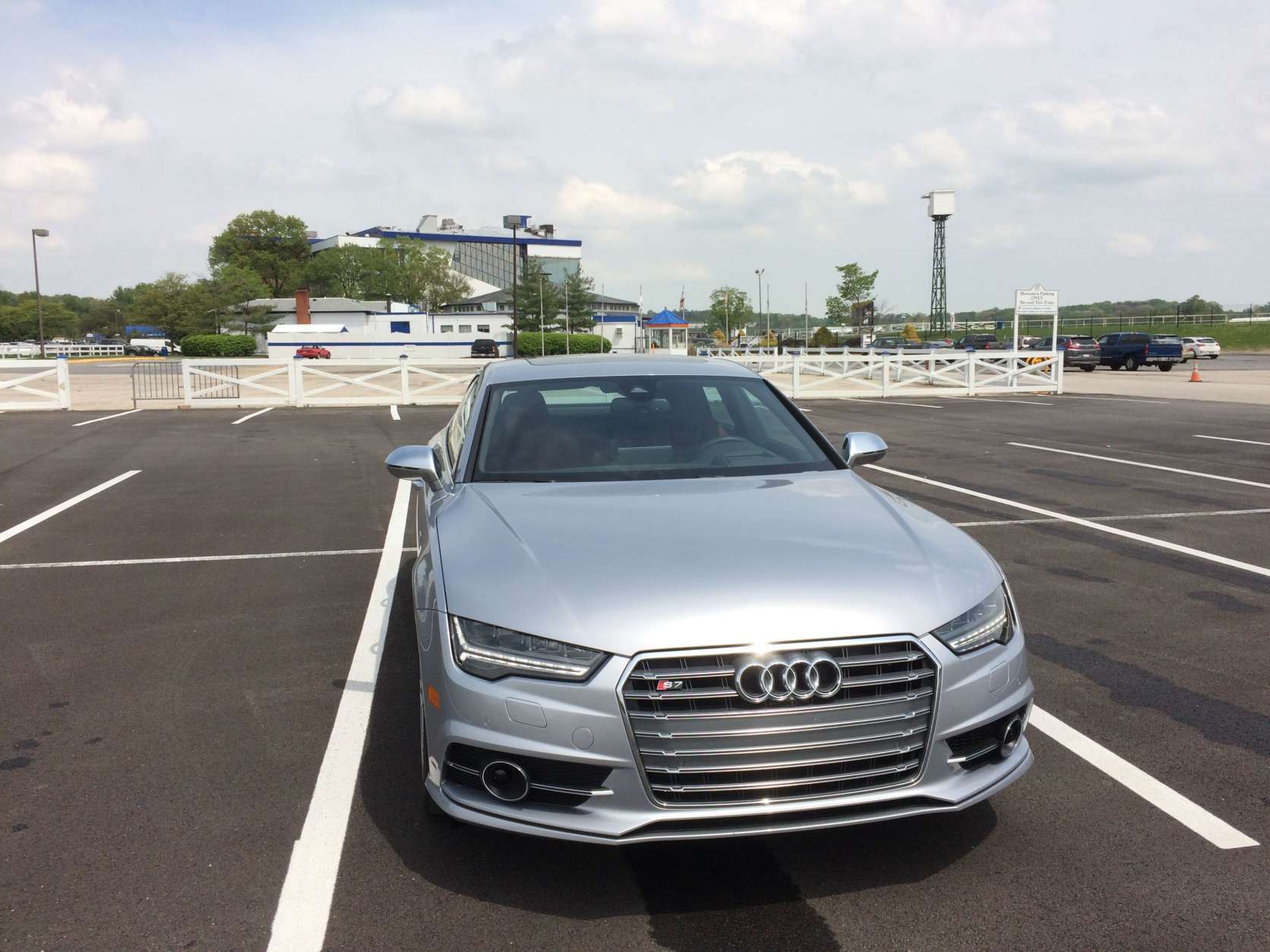 Parris says the Audi S7 is an all-around car that's comfortable for a daily driver and that carries things that a normal sedan couldn't. (WTOP/Mike Parris)
