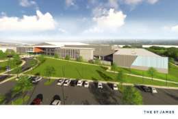 The complex covers 20 acres in Springfield. (Courtesy St. James Sports Complex)