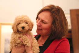 Sen. Deb Fischer, R-Neb., and her puppy, Fred. The senator has had Fred since January 2017 and keeps him with her in DC. (Courtesy Humane Rescue Alliance)