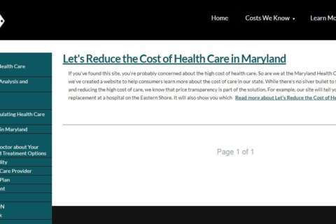 New website helps Md. patients find best prices on hospital visits