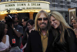 Rock singer Tom Petty and his wife Dana poses at the world premiere of the documentary film "Runnin' Down a Dream: Tom Petty and the Heartbreakers," at Warner Bros. Studios in Burbank, Calif., Tuesday, Oct. 2, 2007. (AP Photo/Chris Pizzello)