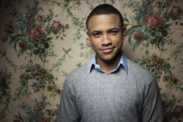 Tequan Richmond from the film "Blue Caprice," poses for a portrait during the 2013 Sundance Film Festival at the Fender Music Lodge, on Friday, Jan. 19, 2013,  in Park City, Utah. (Photo by Victoria Will/Invision/AP Images)