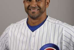 This is a 2017 photo of Dave Martinez of the Chicago Cubs baseball team. This image reflects the Cubs active roster as of Tuesday, Feb. 21, 2017, when this image was taken. (AP Photo/Morry Gash)