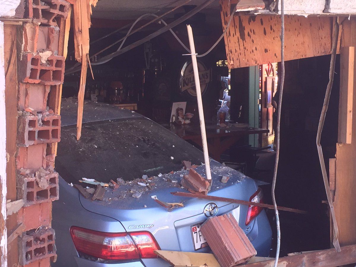 A car crashed into an Upper Marlboro restaurant Tuesday, Oct. 24, 2017, and injured several people. One man was pronounced dead from his injuries on Tuesday, Oct. 31, 2017. (Courtesy Prince George's County Fire/EMS)