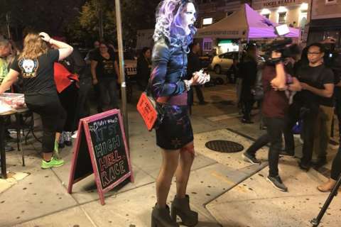 DC street becomes drag queen runway for a night