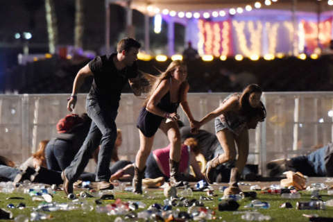 Photos: Gunman opens fire on Las Vegas Strip
